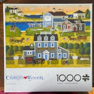 Buffalo Games 1000 piece puzzle Witch’s Bay by artist Charles Wys…